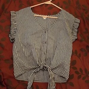 Gingham top